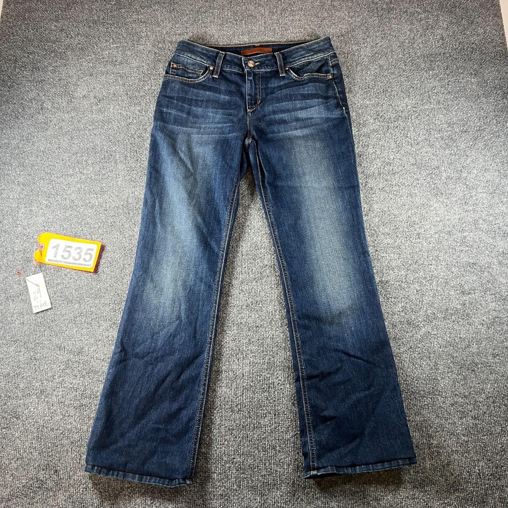 Joe's Flawless The Honey Jeans Womens 29 Blue Denim Stretch Curvy Bootcut Leg